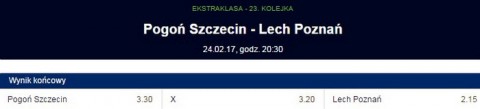 Pogon Szczecin Lech Poznan forbet