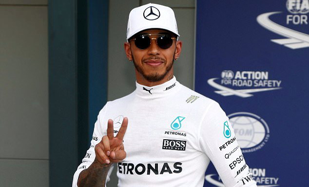 Grand Prix Chin F1 lewis hamilton