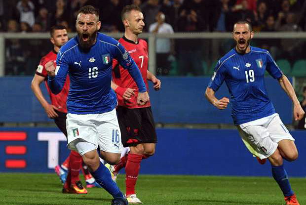 daniele de rossi Wlochy Urugwaj