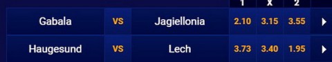 Gabala Jagiellonia sts