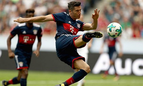 Bayern Monachium Bayer Leverkusen lewandowski