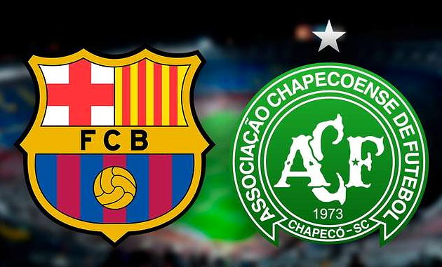 barcelona y chapecoense jugaran