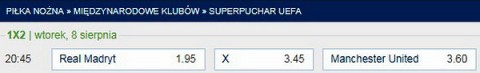Real Madryt Manchester United forbet