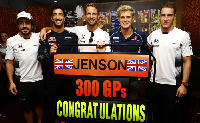 GP Malezji 2016 Jenson Button McLaren