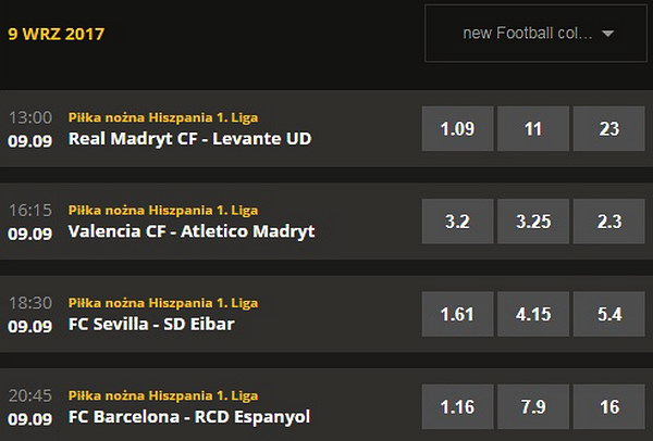 La Liga u Bukmachera LV BET