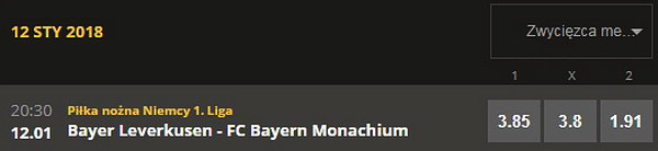 Bayer Leverkusen Bayern Monachium