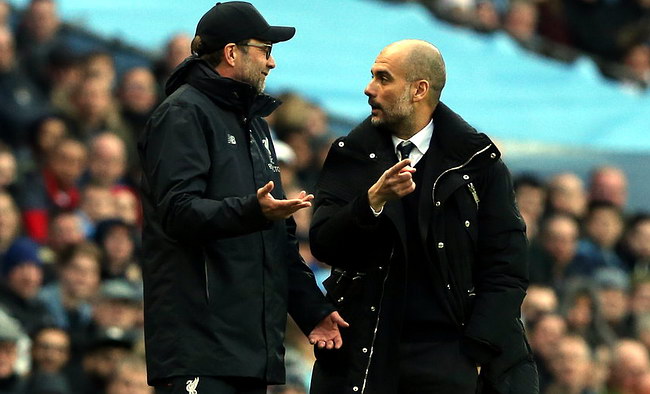 Jurgen Kloppa vs Pep Guardiola