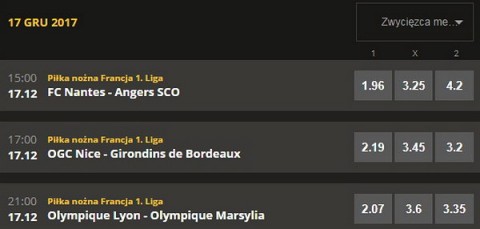 Forum Bukmacherskie Ligue 1 Typy