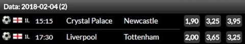 Niedziela w Premier League