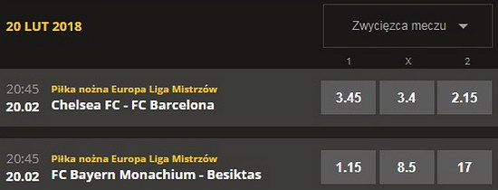 LV BET Liga Mistrzow UEFA