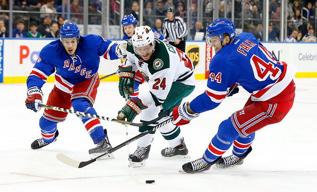 Minnesota Wild NY Rangers