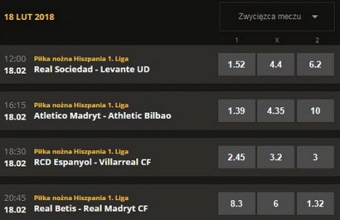 Betis Sewilla Real Madryt lvbet
