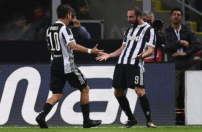 paulo dybala i gonzalo higuain