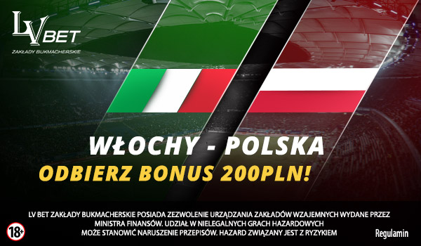 Liga Narodow Bonus 200 PLN od LV BET