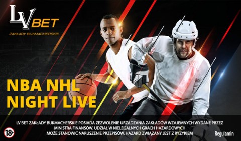 NBA NHL Night Live z bukmacherem LV BET