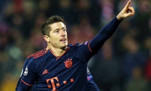Robert Lewandowski Ligi Mistrzow