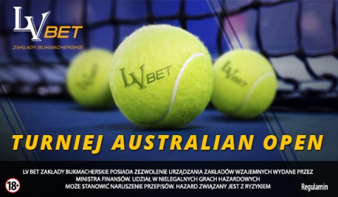 Turniej Australian Open 2019 z LVBET