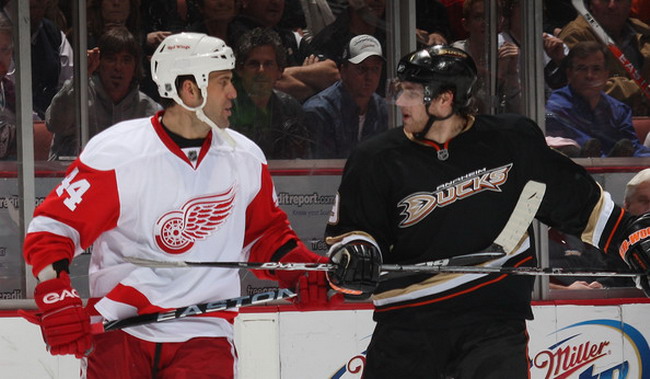 Detroit Red Wings Anaheim Ducks