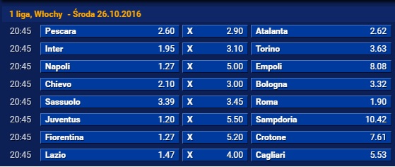 serie a 10 kolejka