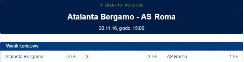 Atalanta AS Roma forbet