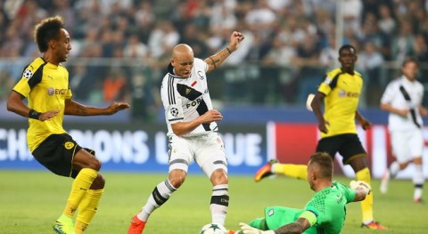 borussia legia liga mistrzow