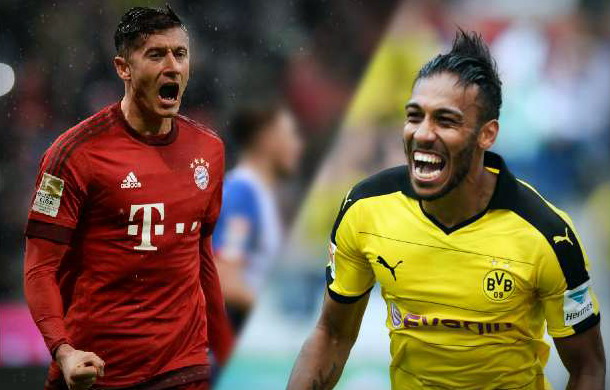 montage lewandowski aubameyang