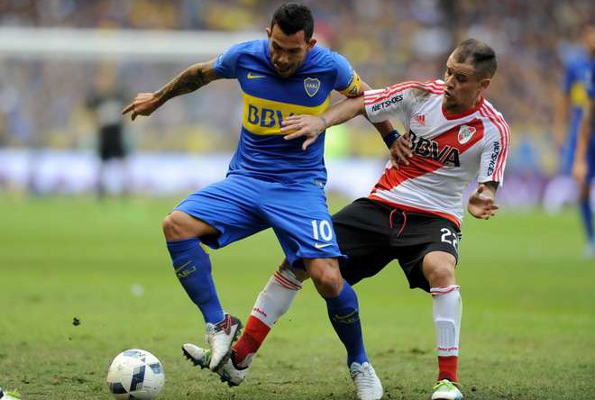 Tevez DAlessandro vuelven enfrentarse