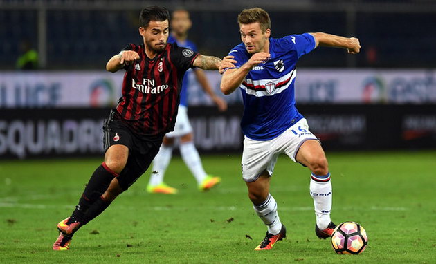 UC Sampdoria vs AC Milan