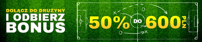 forBet 50proc do 600pln